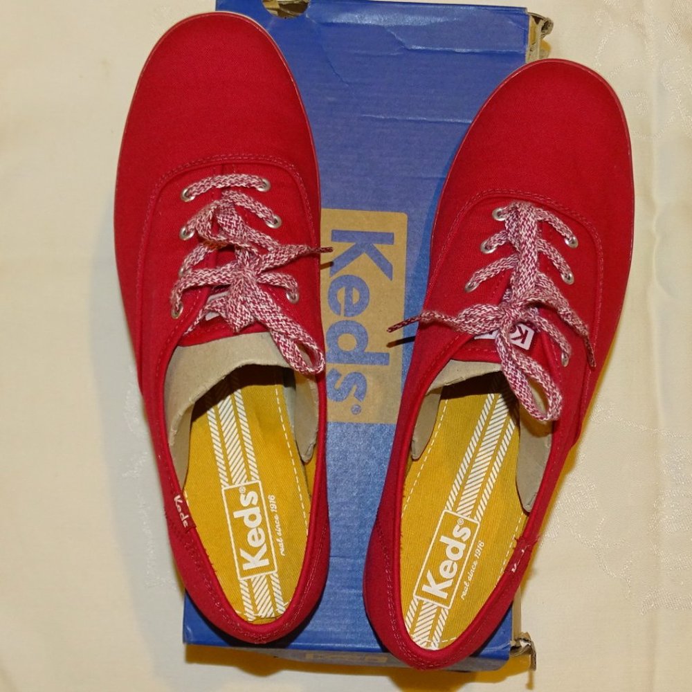 KEDS Red Sneakers Women 11M